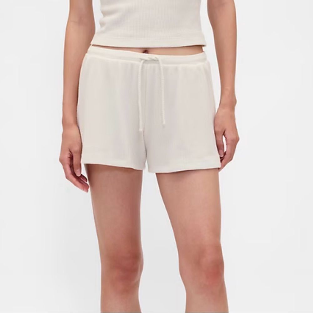 GAP Body Waffle PJ Shorts Grey Small NWT IN PACKAGE